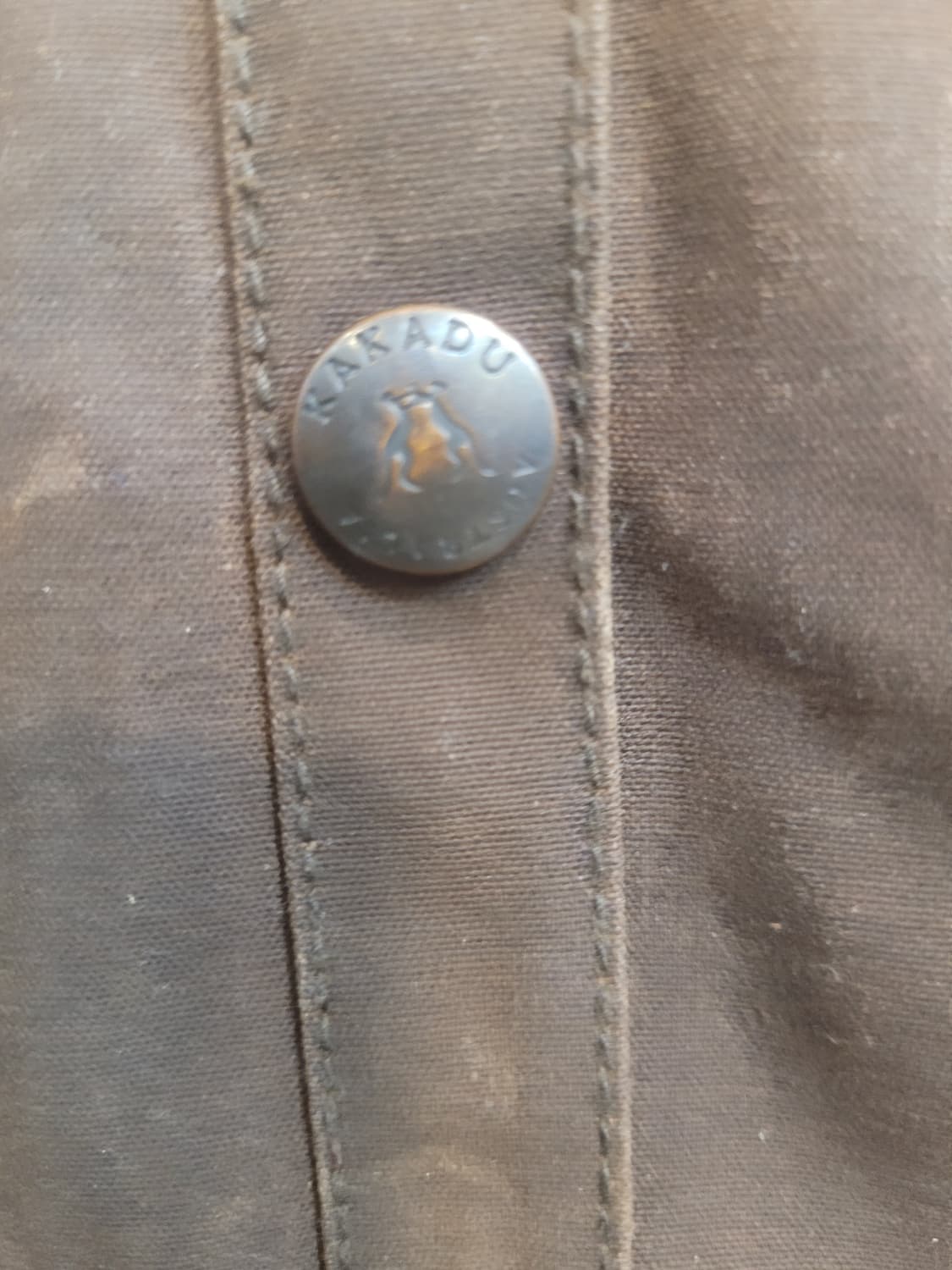 카카두 왁스 자켓 브라운 105 상품이미지4