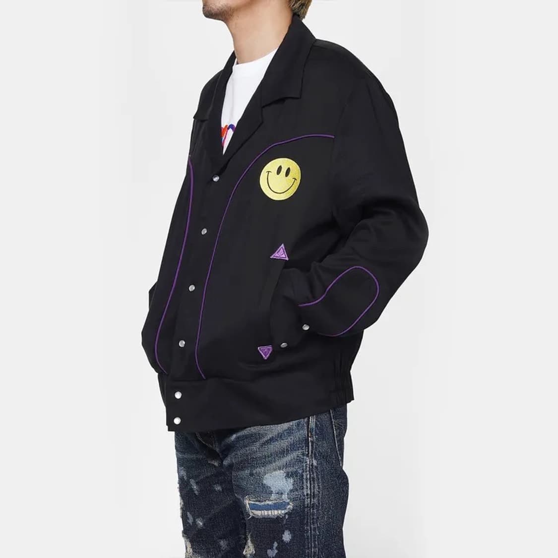 [새상품 M] 로컬스온리 x X HbarC 웨스턴 볼레로 자켓 상품이미지2