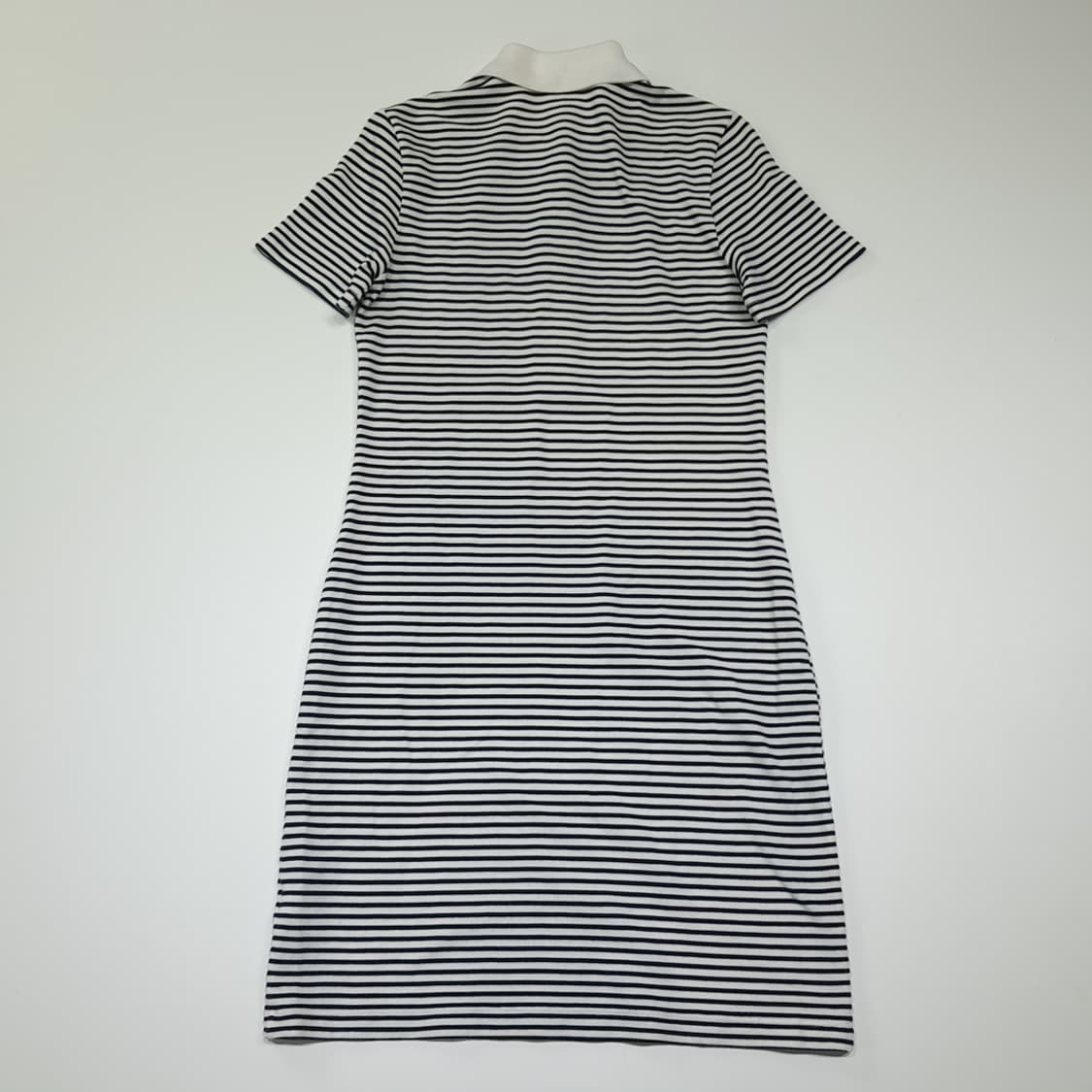 CK059 S 라코스테 코튼 스트라이프 네이비 원피스 상품이미지8