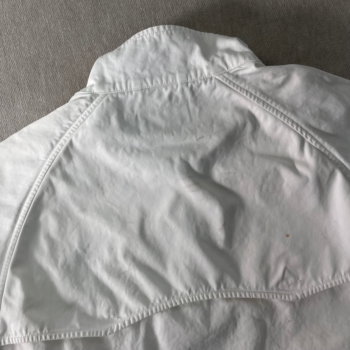 100 폴로랄프로렌 화이트 바라쿠타 블루종 자켓 상품이미지7