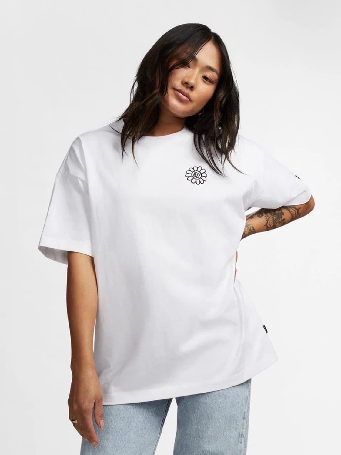 컨버스 Let’s grow doodle 티셔츠 상품이미지2