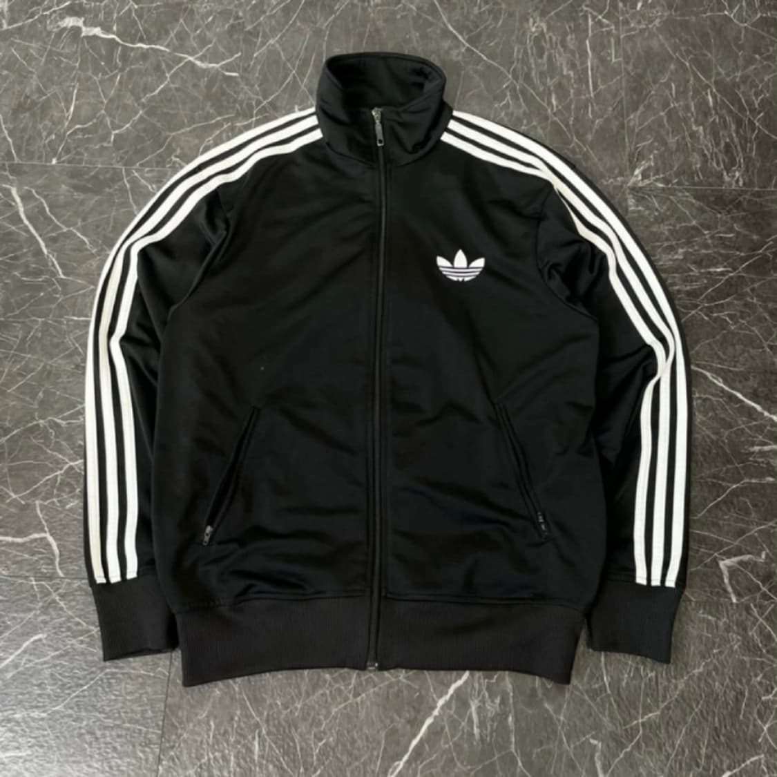 아디다스 블랙 삼선 파이어버드 트랙탑 져지자켓 상품이미지2