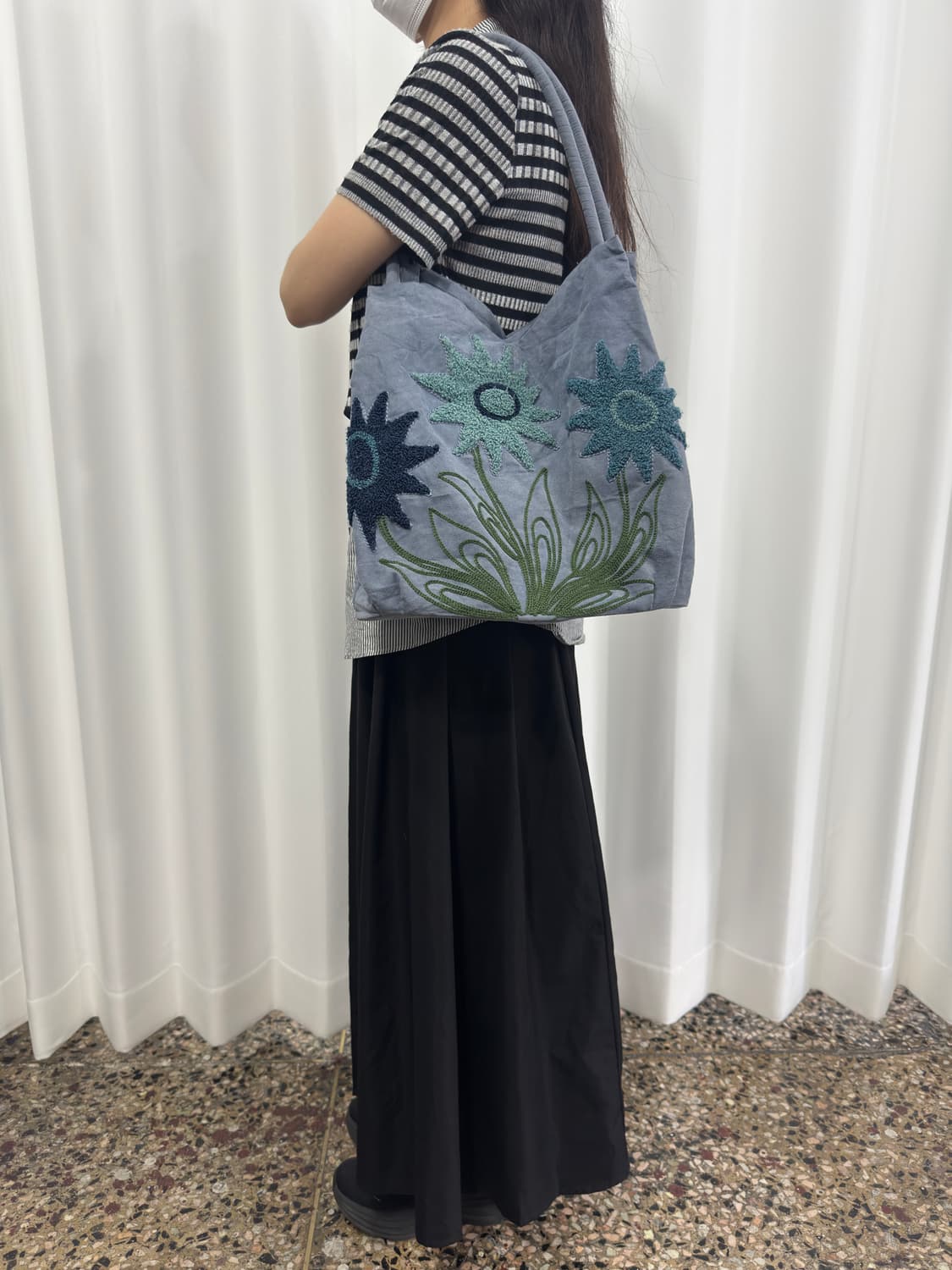 flower design shoulderbag 상품이미지7