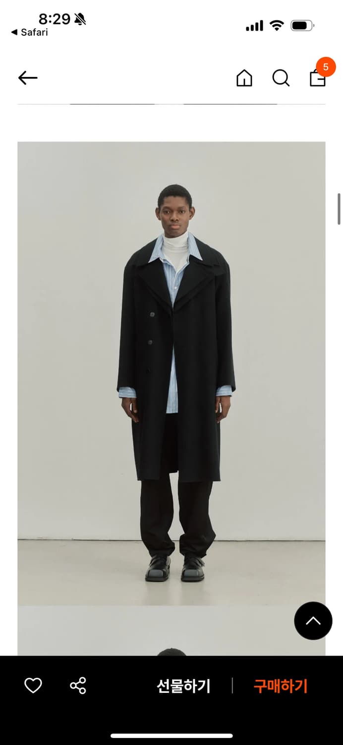 [48] 노이어 noier 핸드메이드 캐시미어 래이어드 트렌치코트 상품이미지2