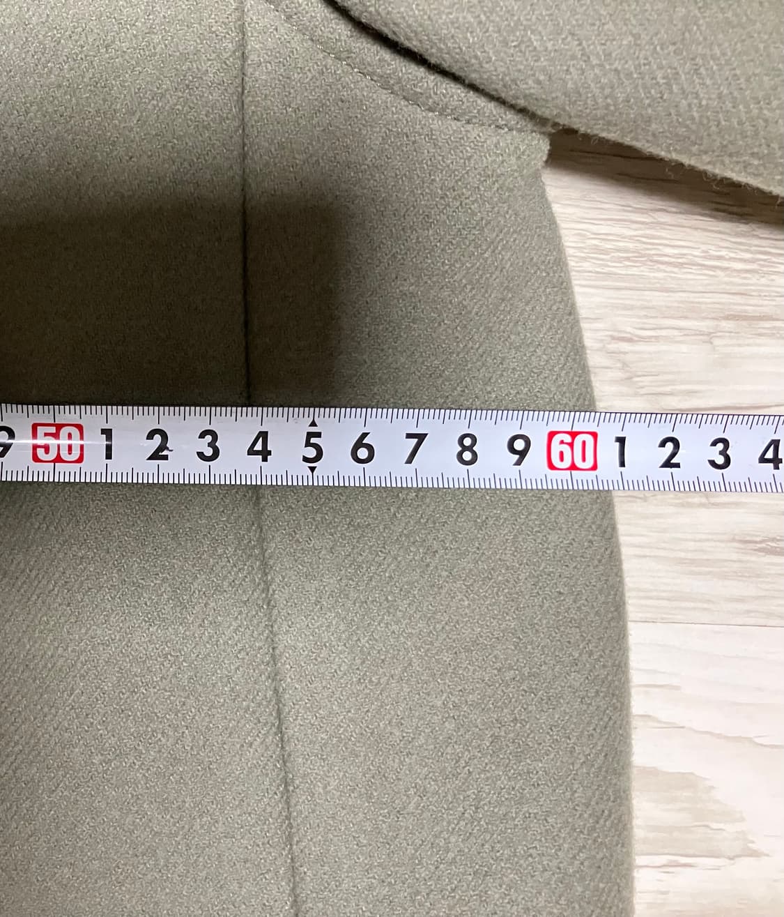 톰보이 숏코트 카키 상품이미지4