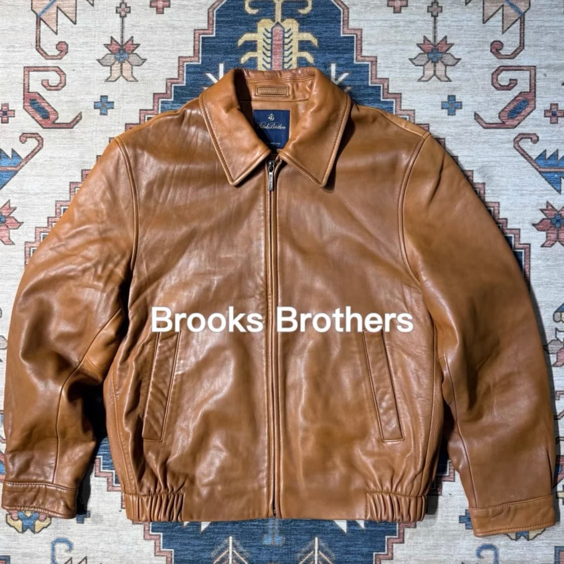 Brooks Brothers(브룩스 브라더스) 램스킨 레더 자켓 상품이미지1