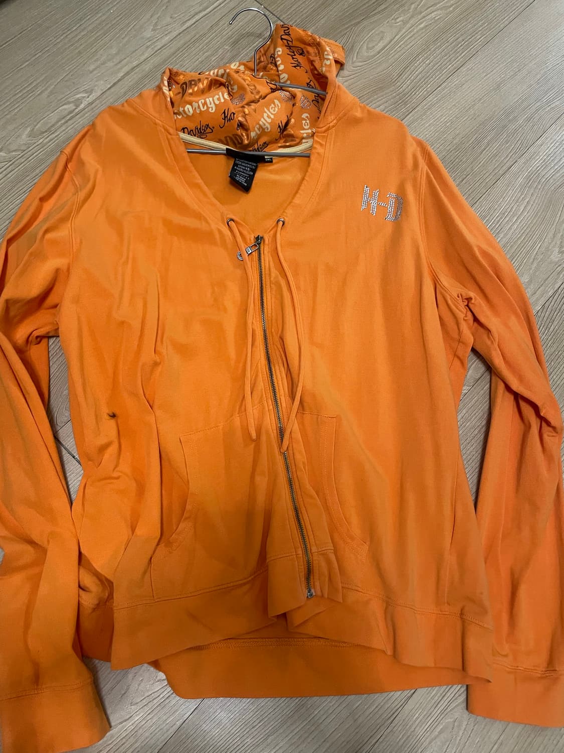 할리데이비슨 후드집업 상품이미지1