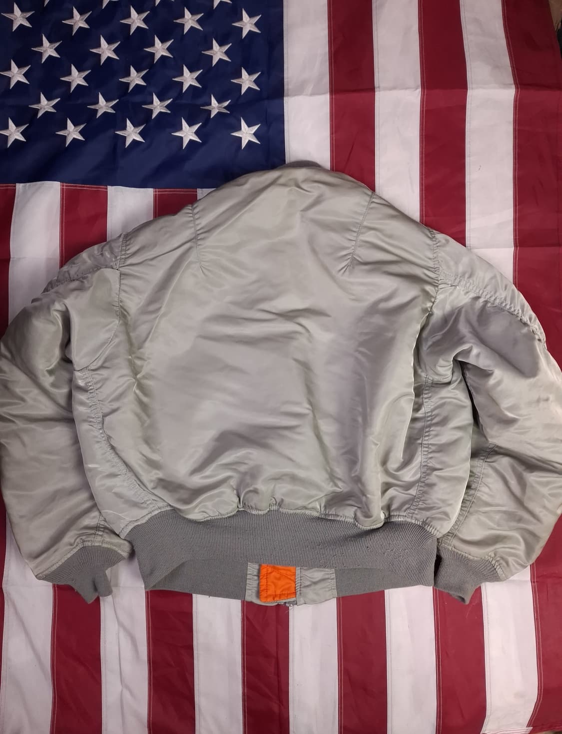 오리지날 미국제조 알파사 미공군 민수용 MA-1 항공자켓 상품이미지7