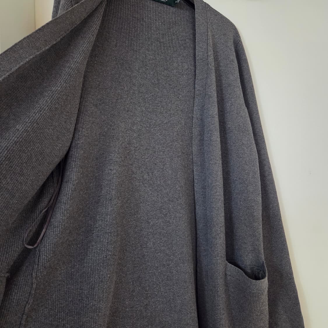 Lauren 로렌 랄프로렌 골지 니트 롱 원피스 가디건 셋업 상품이미지9