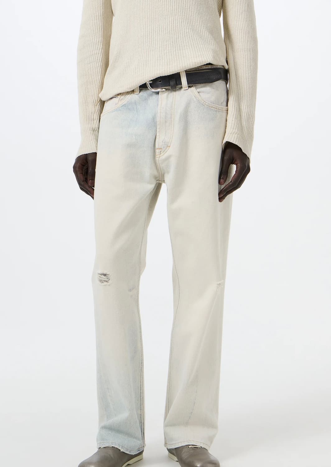 [30,31,32]아워레가시 26ss  써드컷 데님 팬츠 상품이미지1