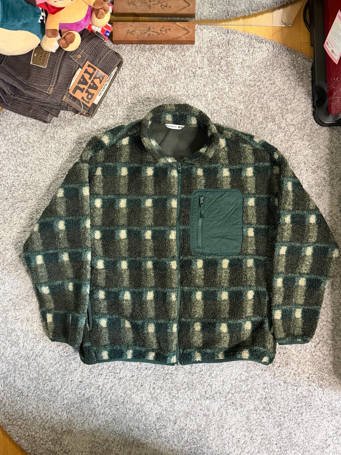 유니클로 JW앤더슨 플리스 자켓 상품이미지1