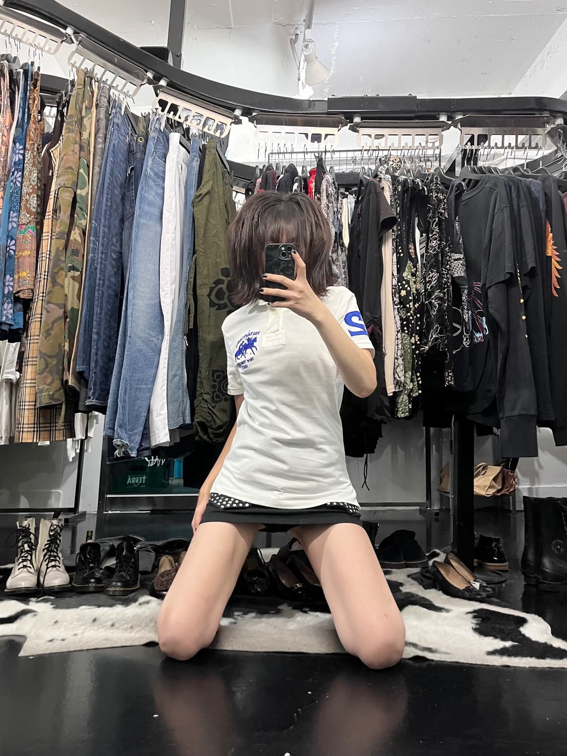 폴로 랄프로렌 패치 카라 반팔 상품이미지1