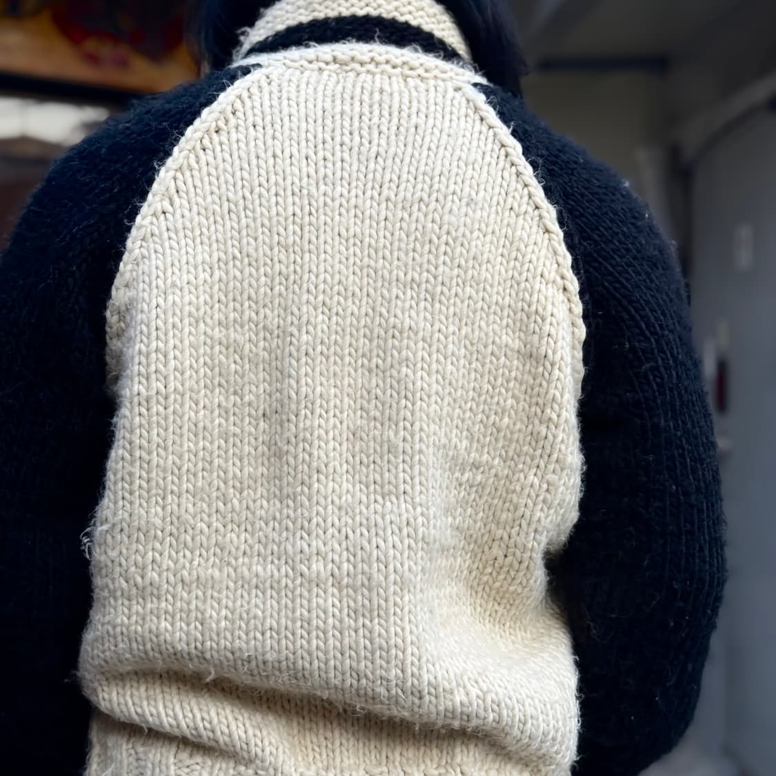 채프먼 Dale Chapman 패치 코위찬 스웨터 F 상품이미지10