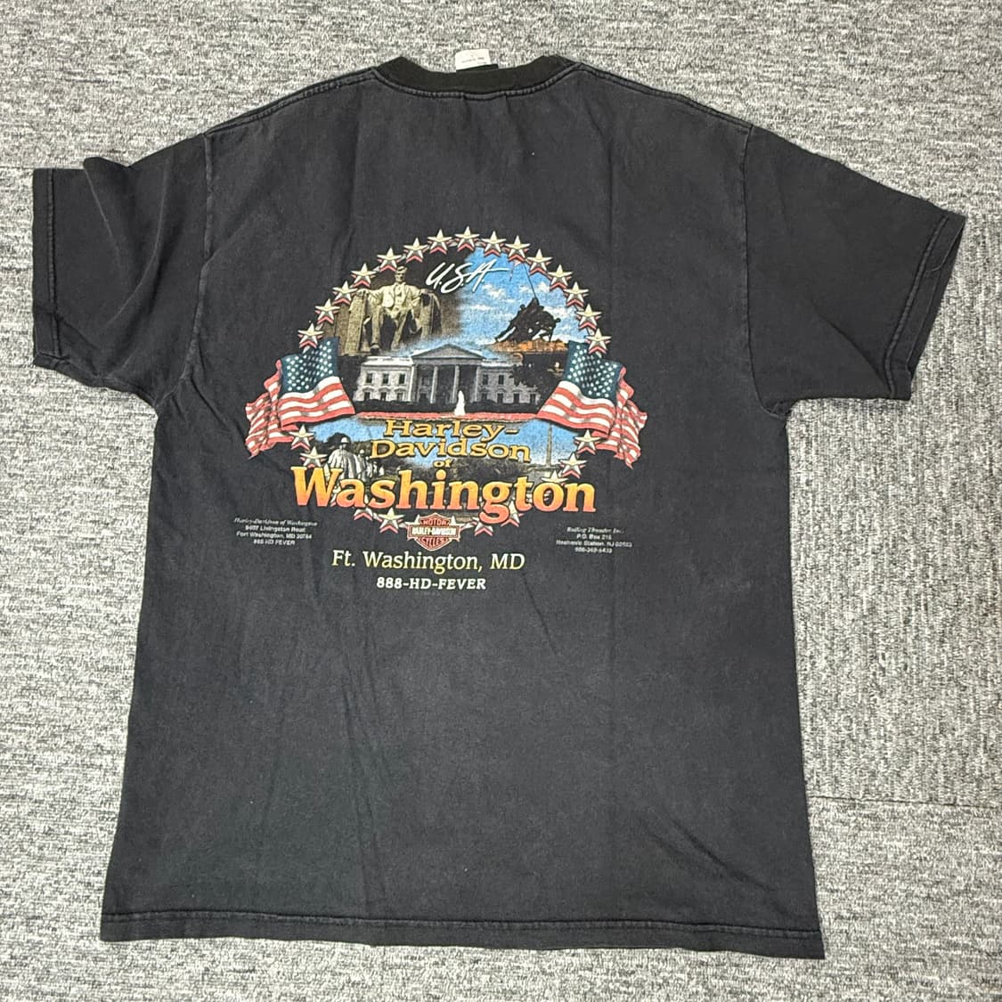 usa made 빈티지 할리데이비슨 반팔  상품이미지4
