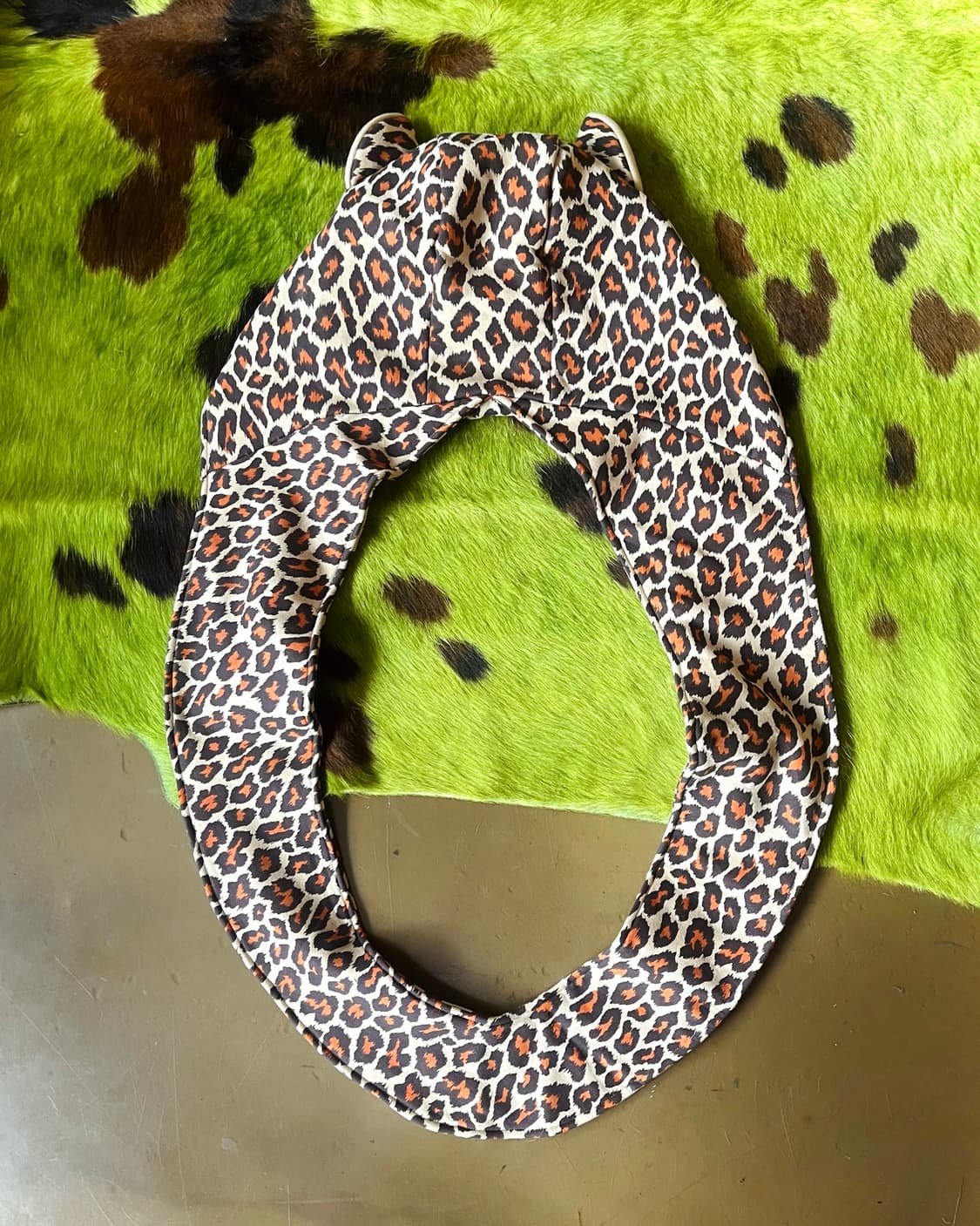 2011 Jeremy Scott X Adidas Leopard Hat 상품이미지9