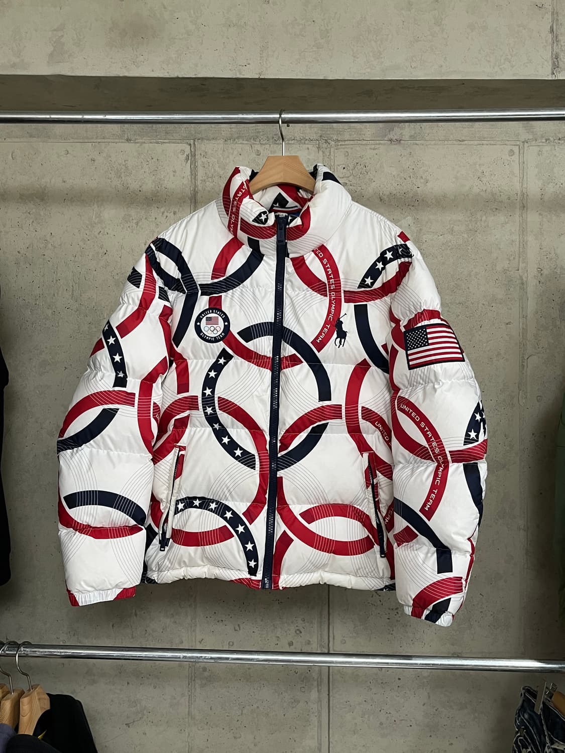 Polo USA Olympic 2022 White Duck Down 상품이미지2