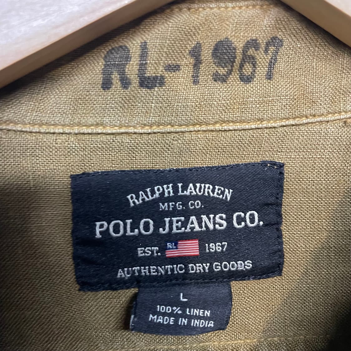 폴로진스 린넨 셔츠 상품이미지4