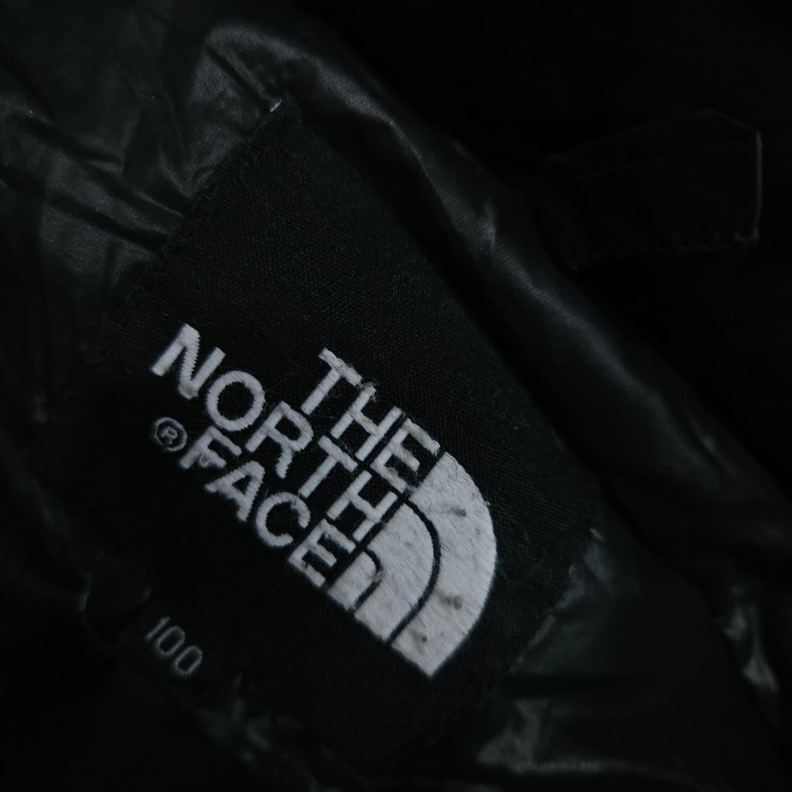 노스페이스 700필 구스 다운 후드 패딩 100 블랙 상품이미지6