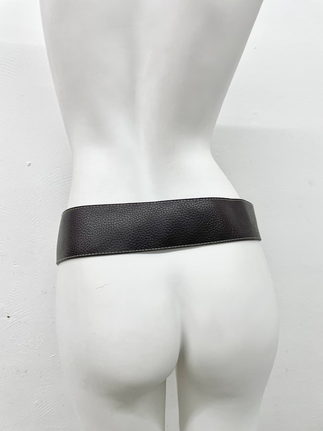 그런지 체인 레이어드 와이드 벨트 상품이미지3