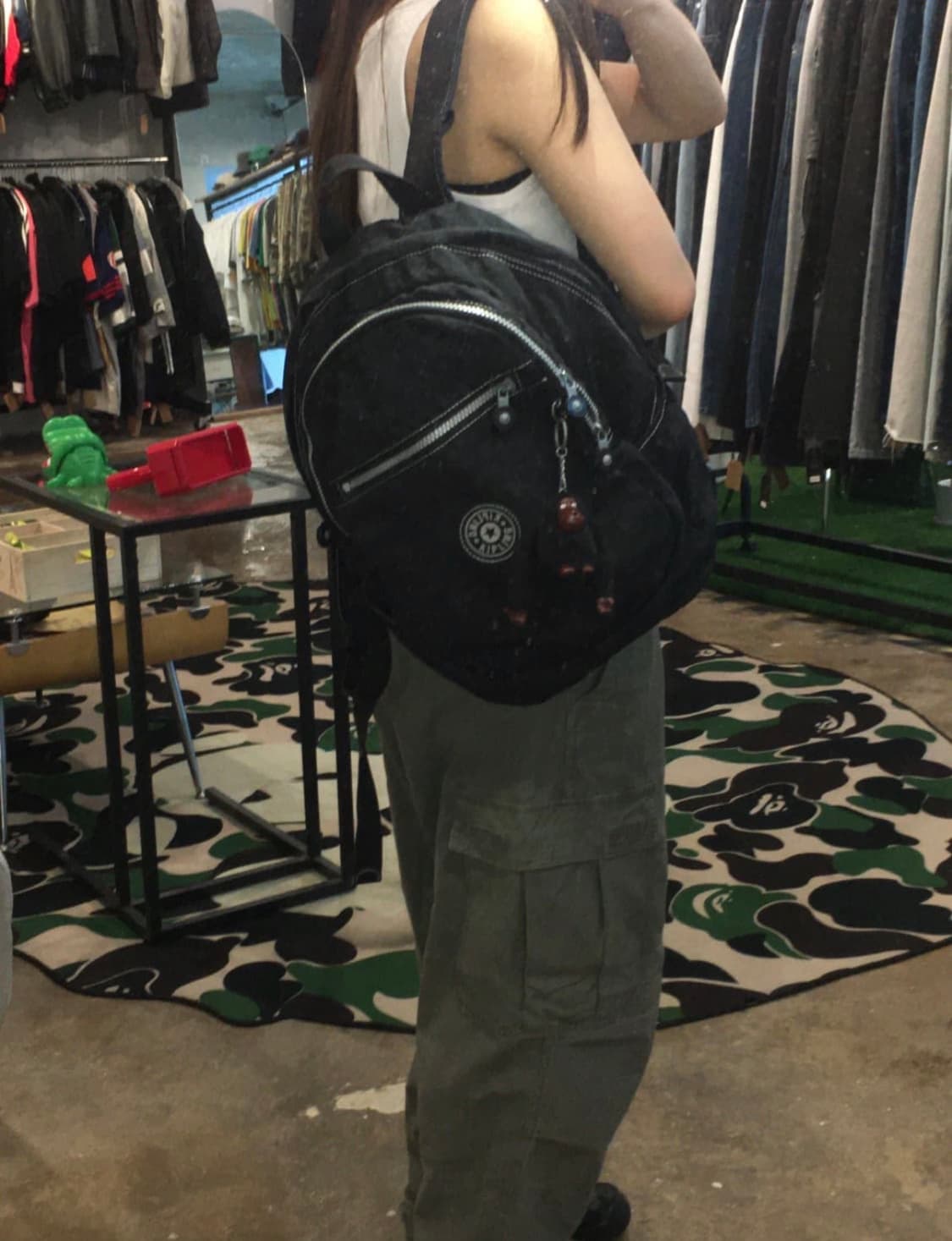 키플링 미니 백팩 블랙 상품이미지10