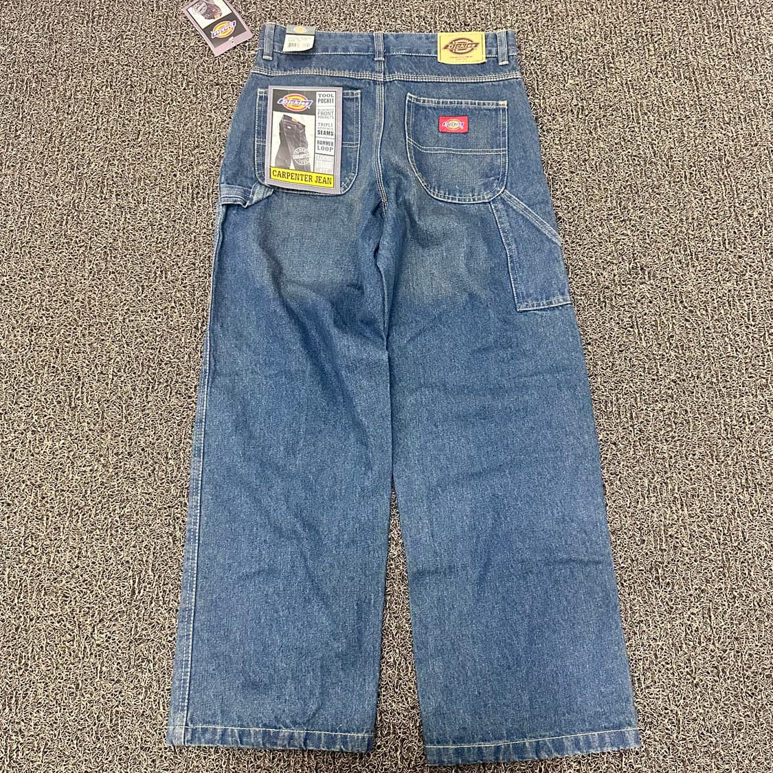 [새상품] Dickies 디키즈 공용 데님 와이드 팬츠 28인치 상품이미지4