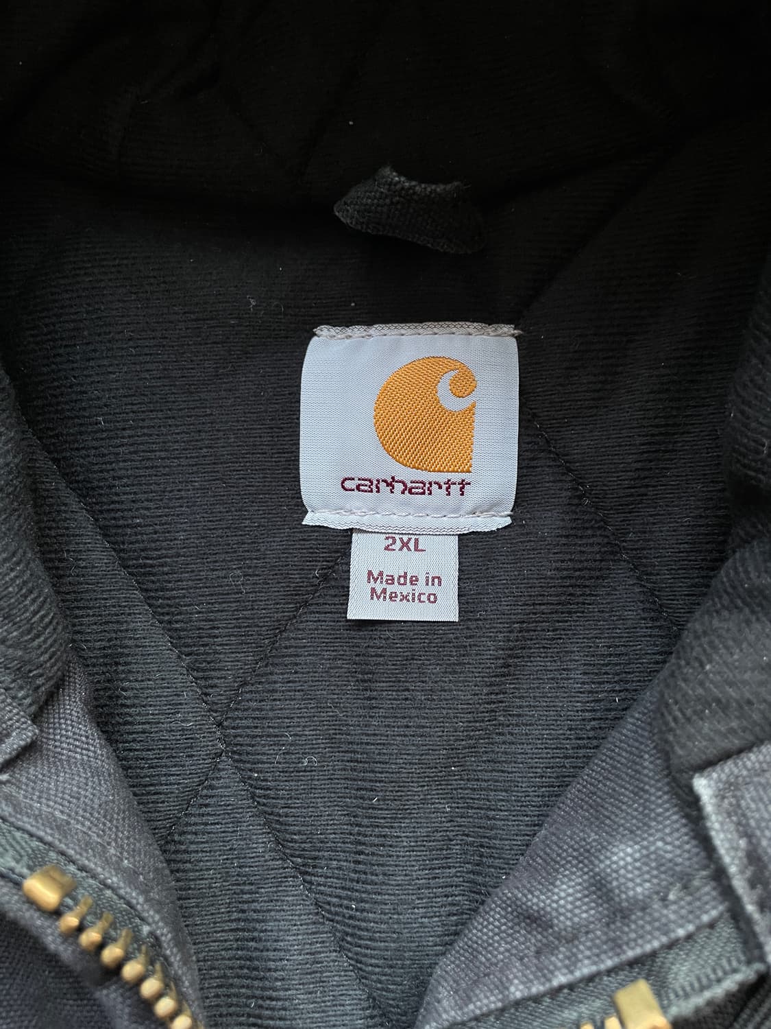 칼하트 j130 BLK 블랙 액티브 자켓 샌드스톤 carhartt 상품이미지3