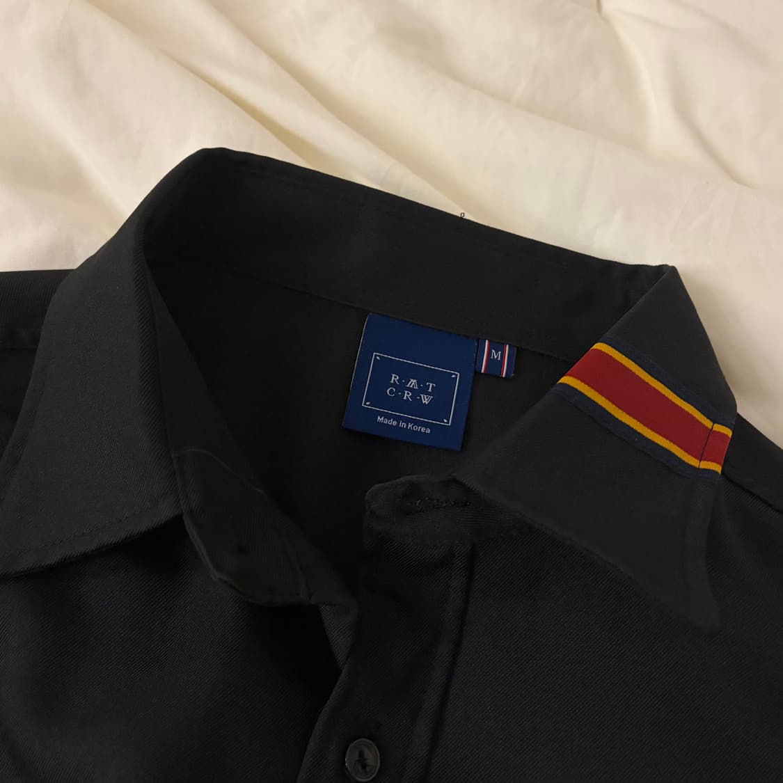 로맨틱크라운 블랙 빈티지 셔츠 상품이미지6