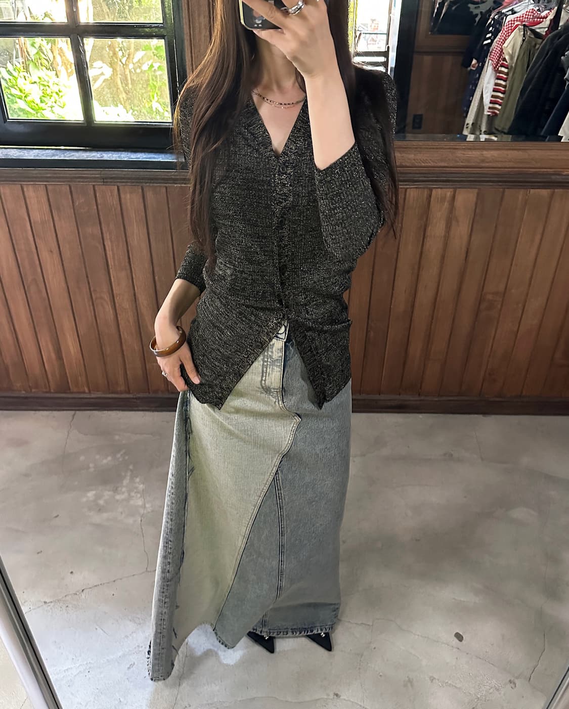 PRADA metal knit cardigan 상품이미지3