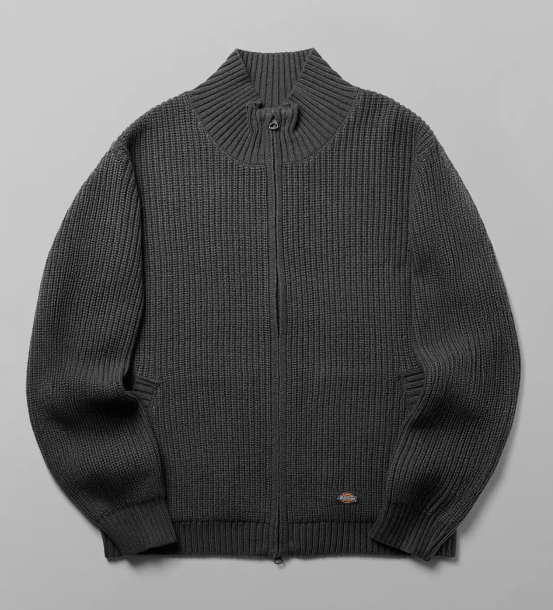 디키즈 백 로고 풀집업 니트 상품이미지1