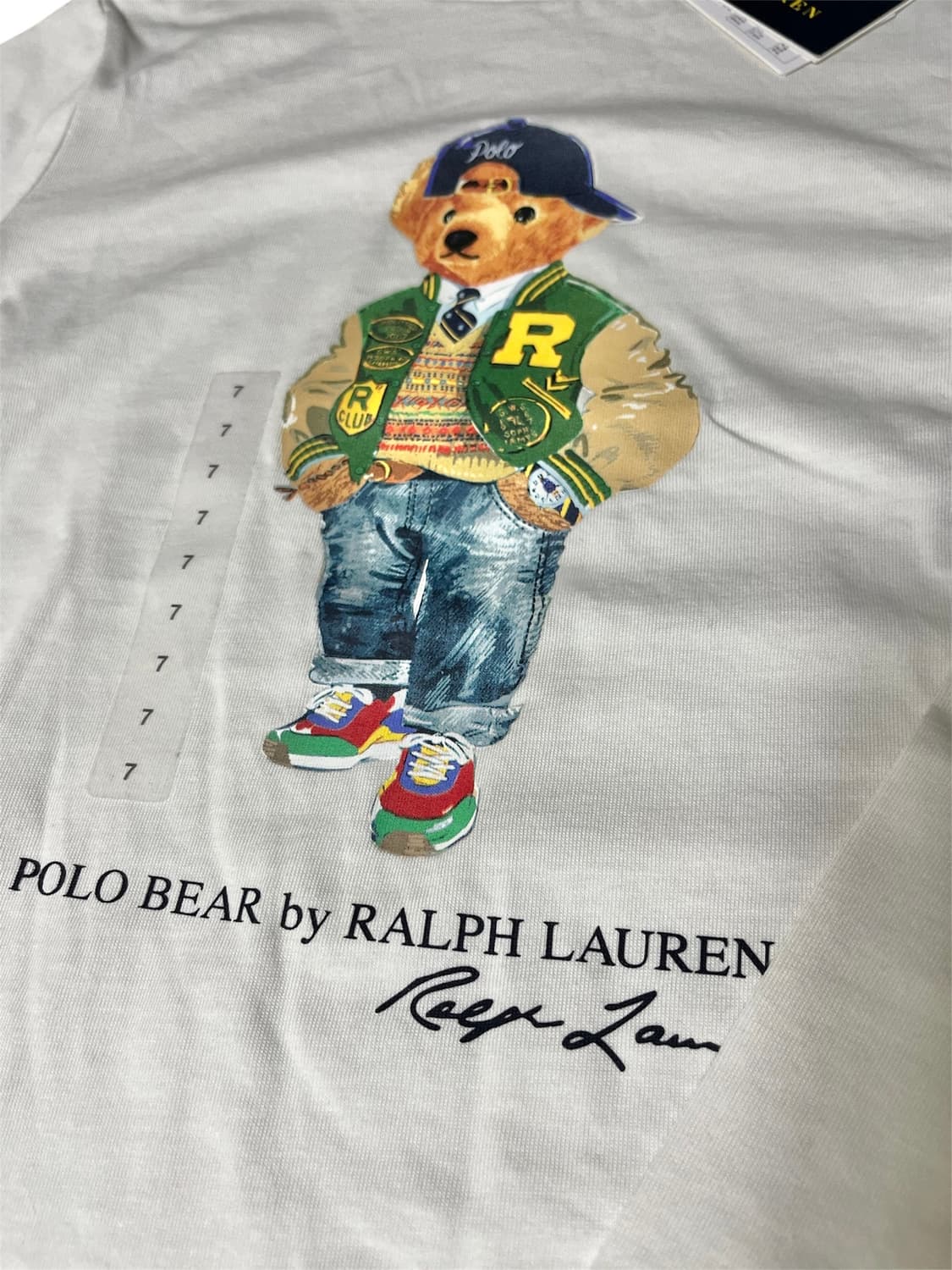 [7]폴로 키즈 베어 긴팔 티셔츠 상품이미지3