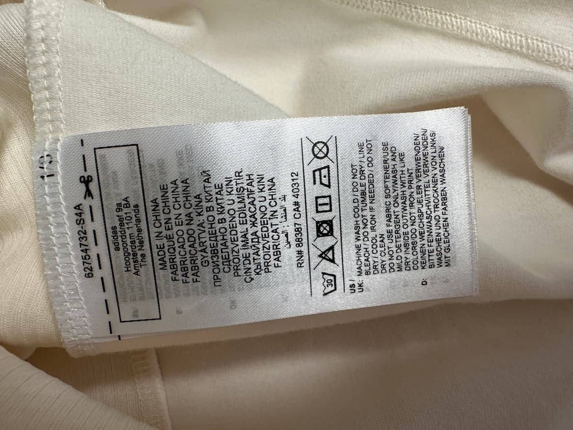 아디다스 오리지널 슬림 로고 반팔티셔츠 M 상품이미지5