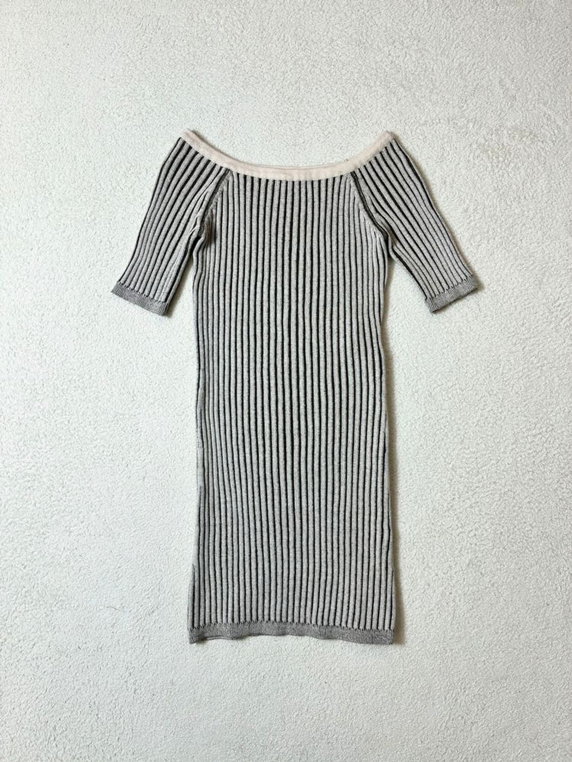 더오픈프로덕트 22ss 리브드 골지 원피스 PN6947 상품이미지1