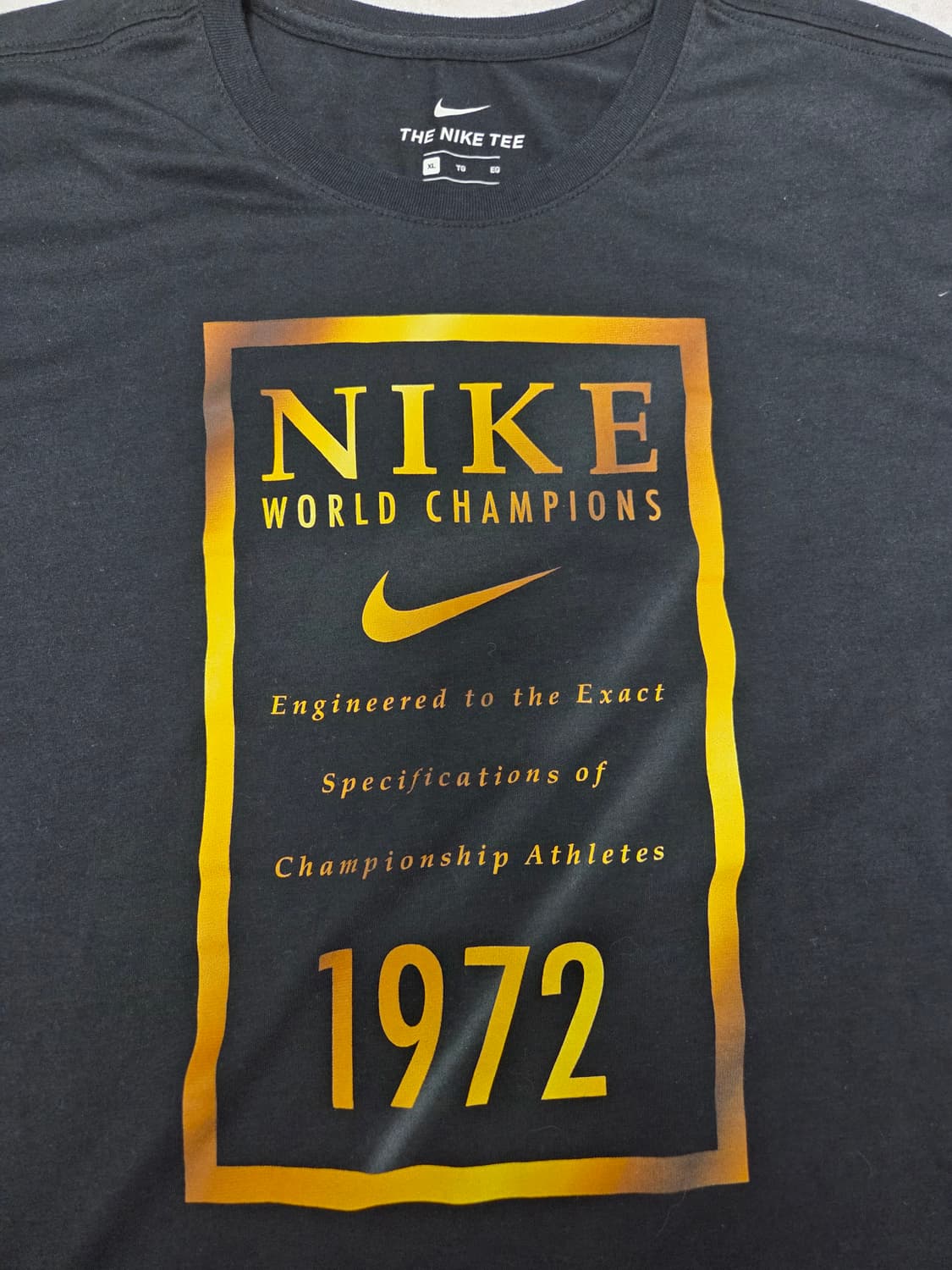 나이키 월드챔피언 1972 반팔티 블랙 상품이미지2
