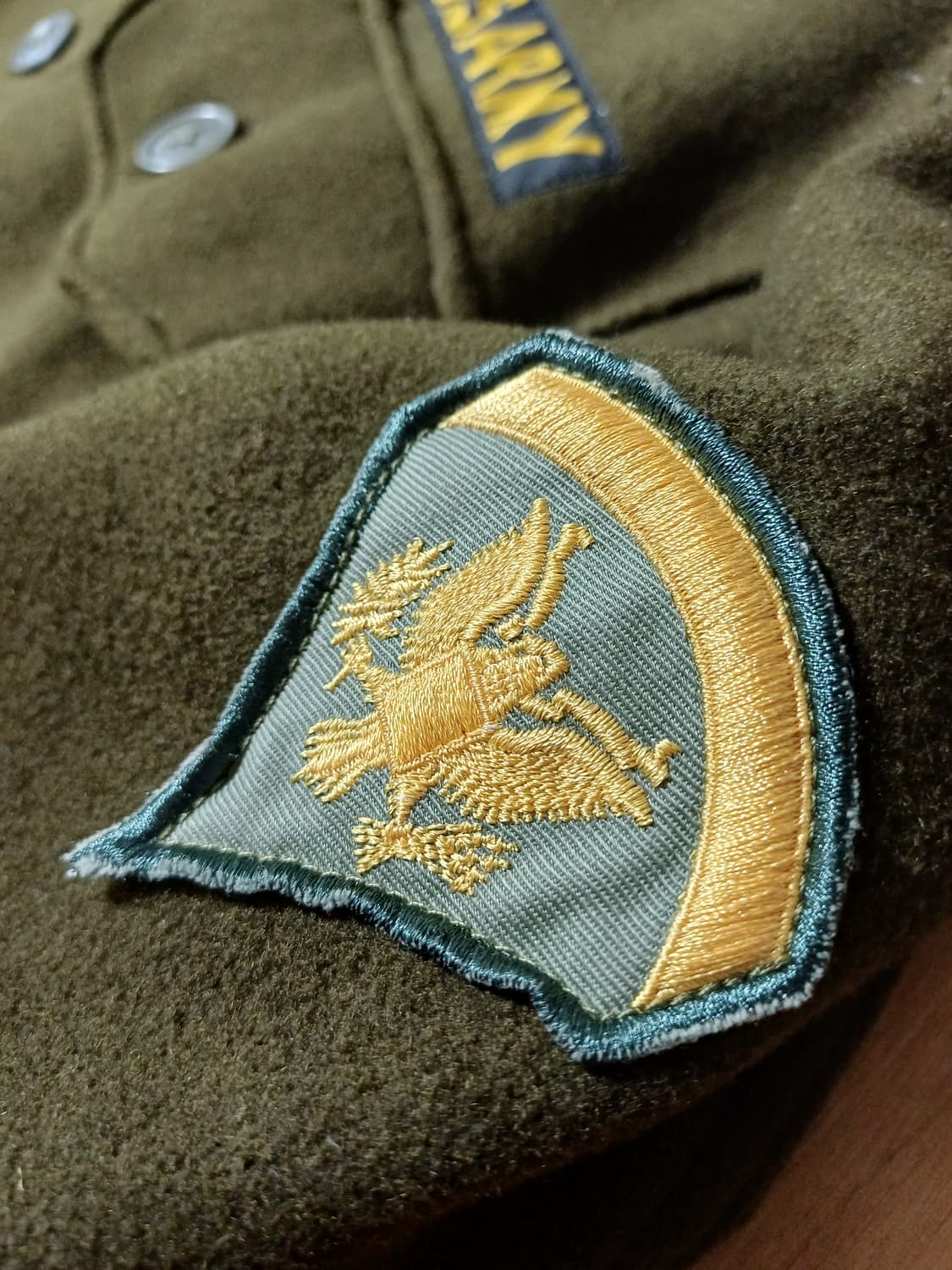 논스탁 미군 한국전쟁 OG-108 울셔츠 자켓 판매 상품이미지7