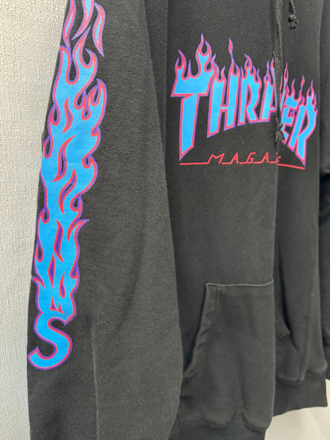 슈프림x트래셔 17ss 콜라보 멀티로고 후드티 M(L) 상품이미지2