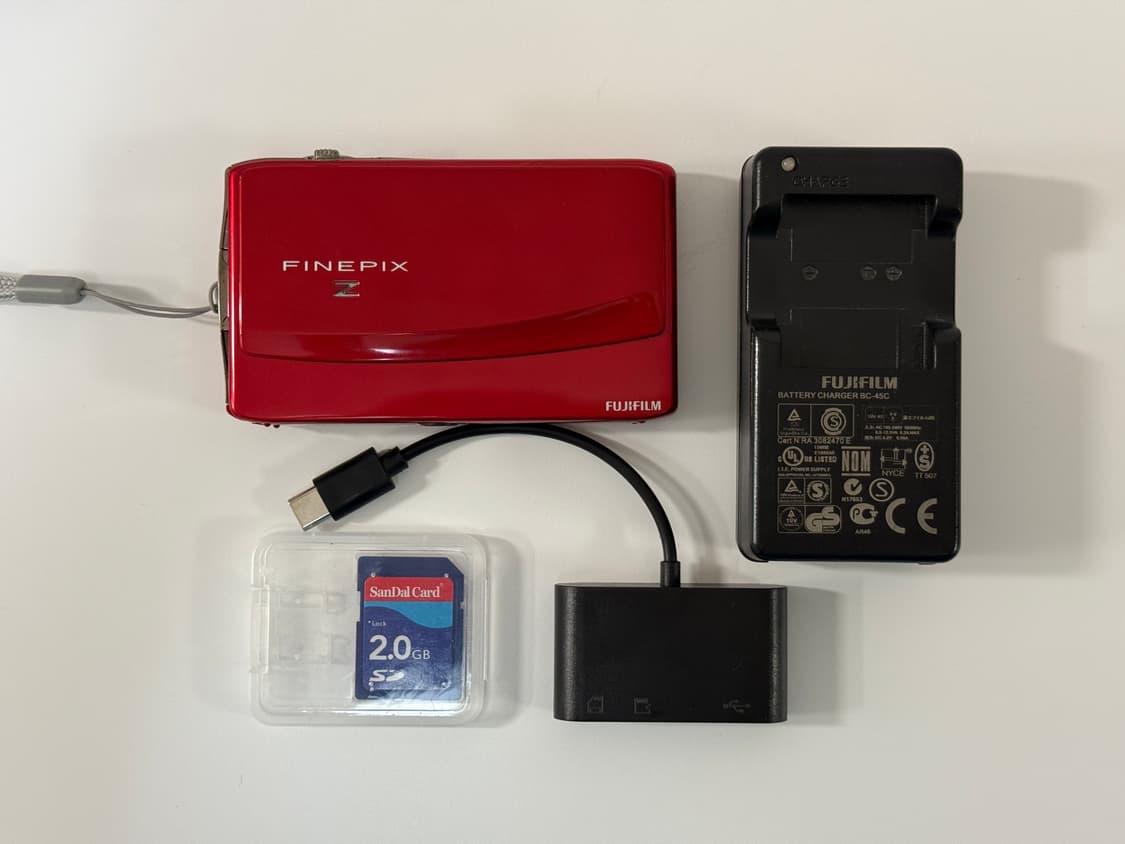 작례o 후지 파인픽스 Z900EXR 레드 빈티지 디카 Fujifilm 상품이미지1