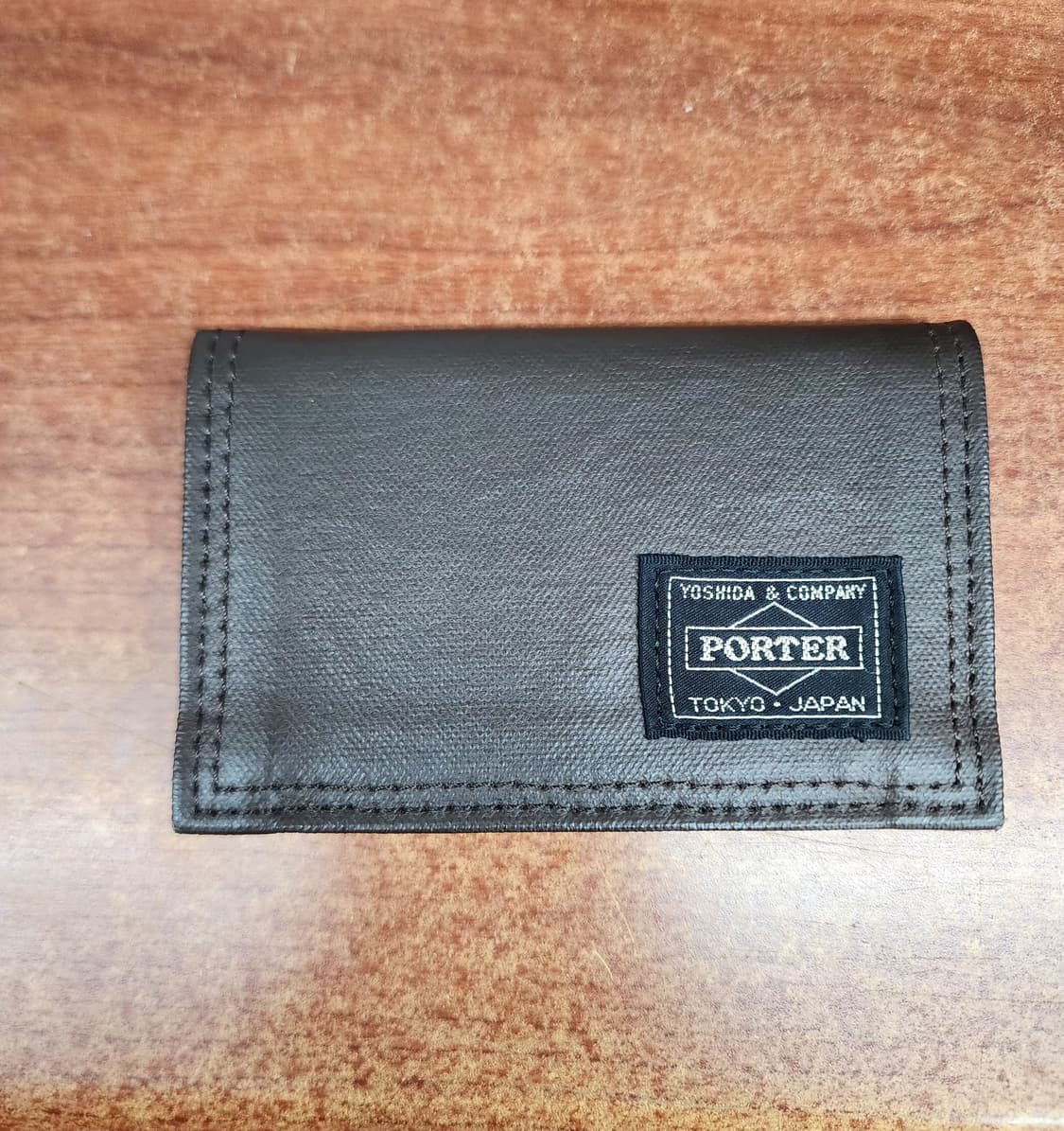 요시다포터 프리스타일 카드지갑 브라운 상품이미지1