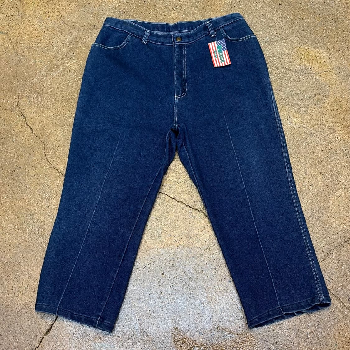 90s 미국 빈티지 7-9부 청바지 데님팬츠 상품이미지1