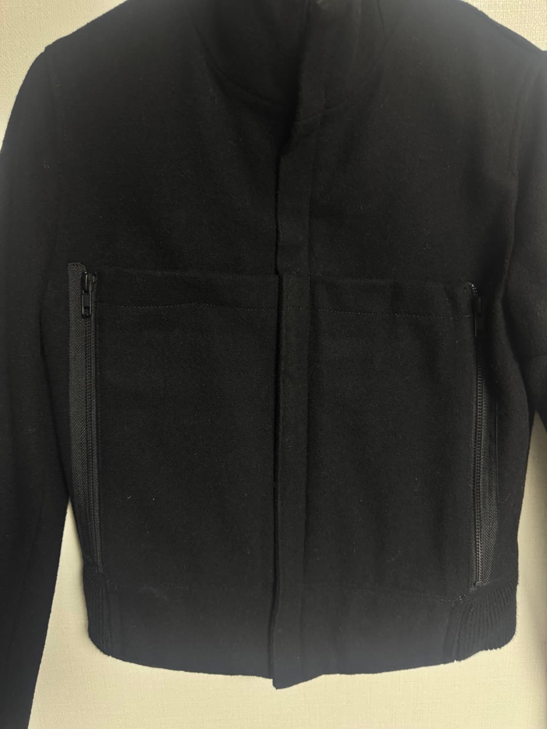 울 크롭 자켓 상품이미지3