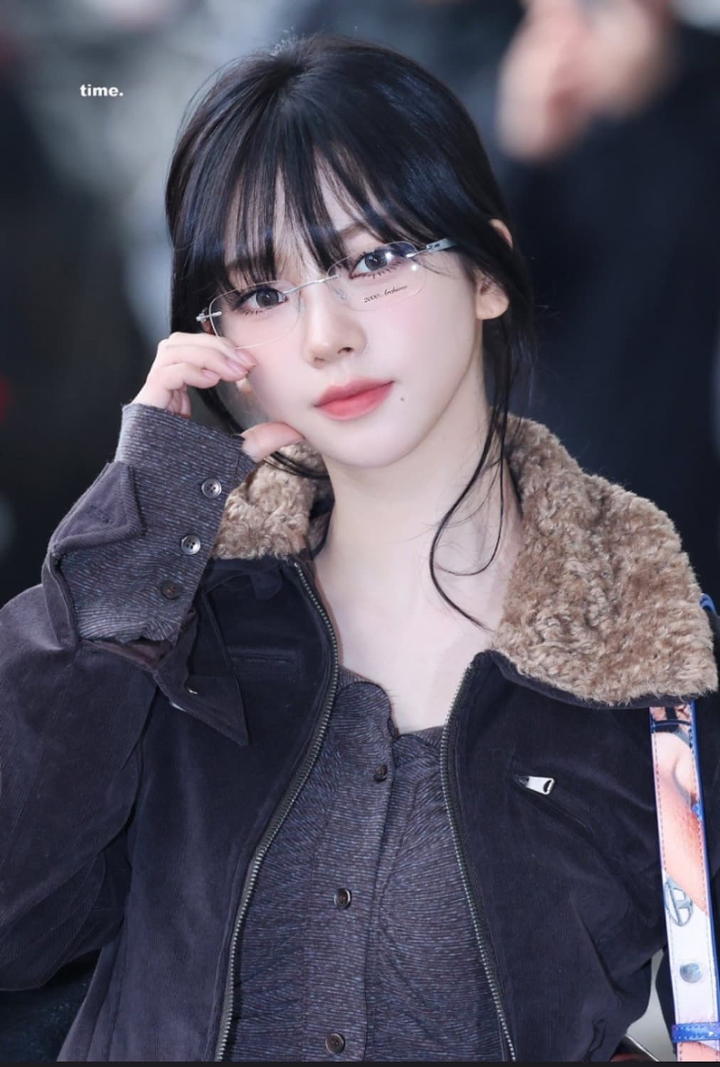 2000아카이브스 비비 BIBI 콜라보 긱시크 무테 티타늄 빈티지 안경 상품이미지9
