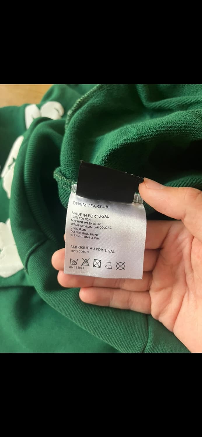 데님티어스 후드티 s 상품이미지5