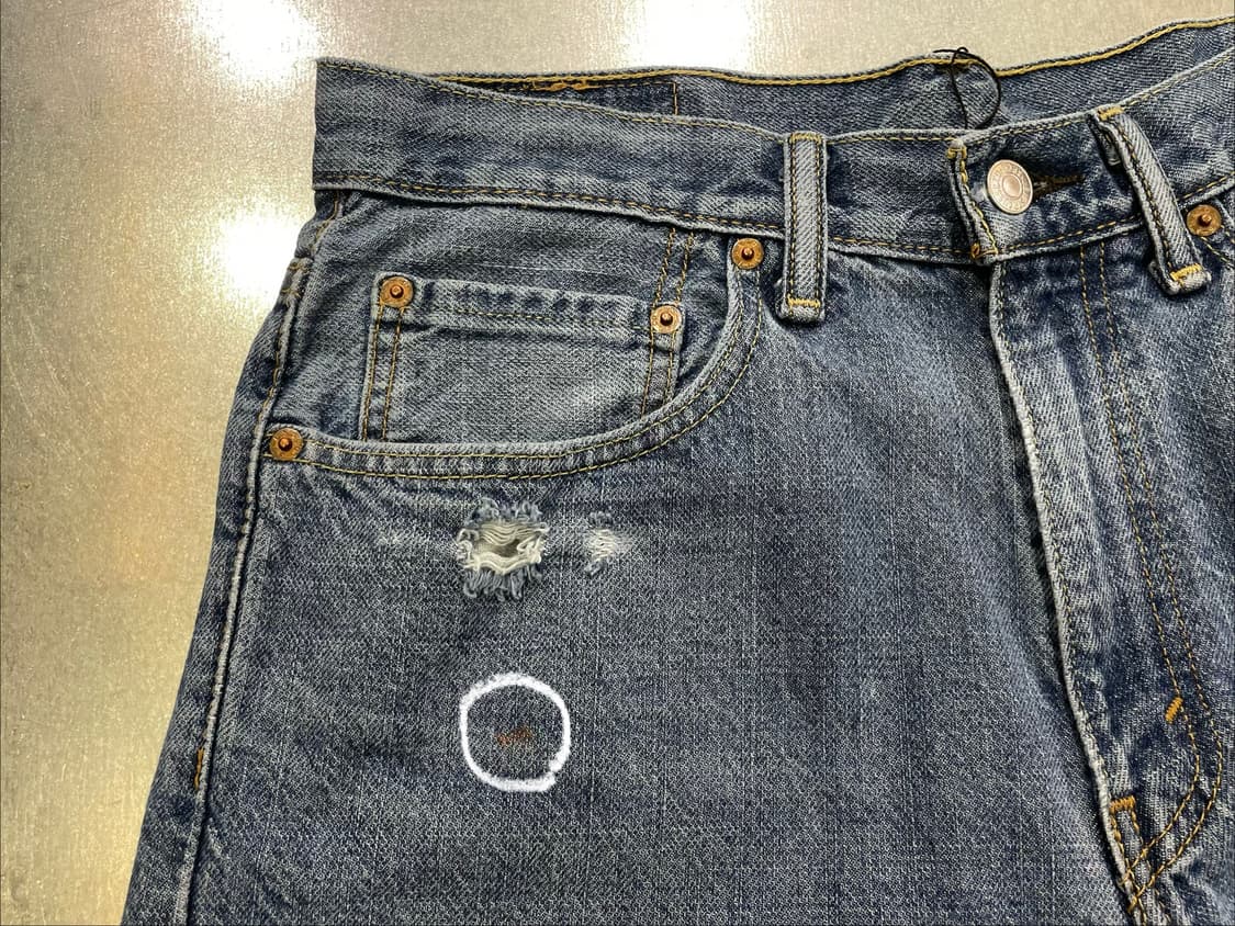 (32) Levi's 리바이스 550 데님 반바지 쇼츠 상품이미지8