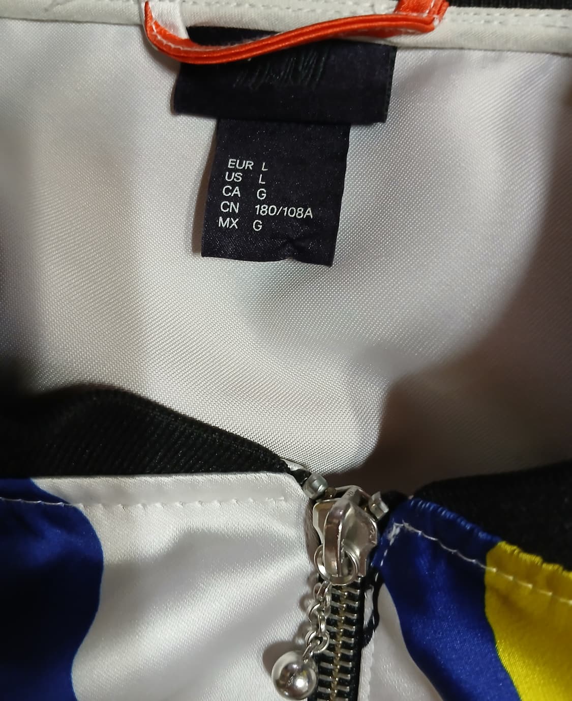 H&M 팝아트 봄버 자켓 L 상품이미지3
