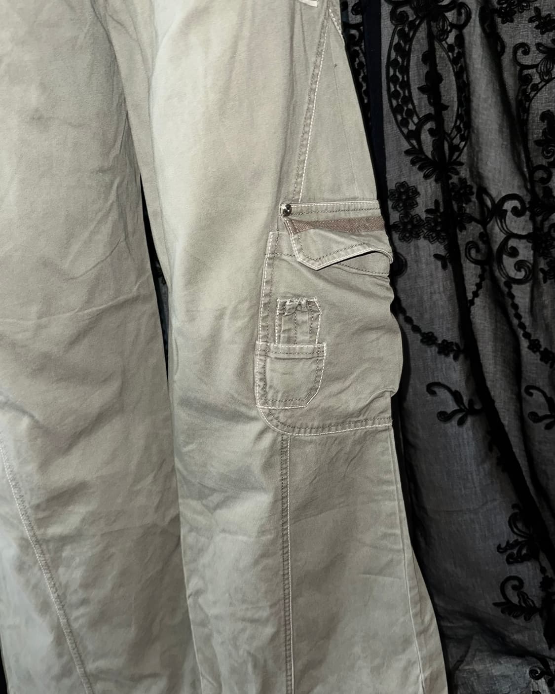 beige cargo pants 상품이미지5