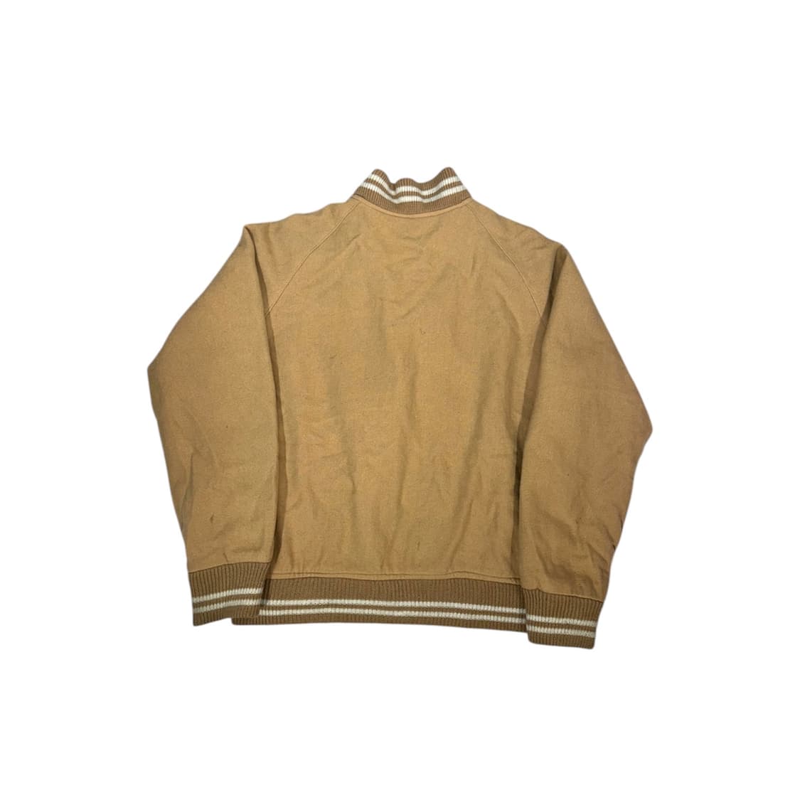 일본 빈티지 베이지 바시티 자켓 상품이미지6