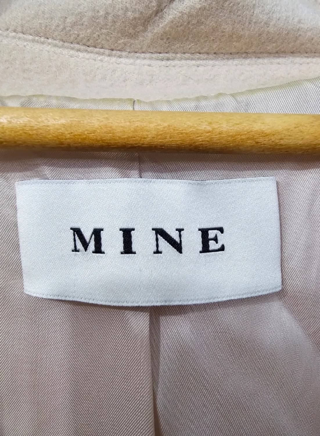 한섬 마인 MINE 핸드메이드 캐시미어 오버핏 코트 ~FREE 상품이미지6