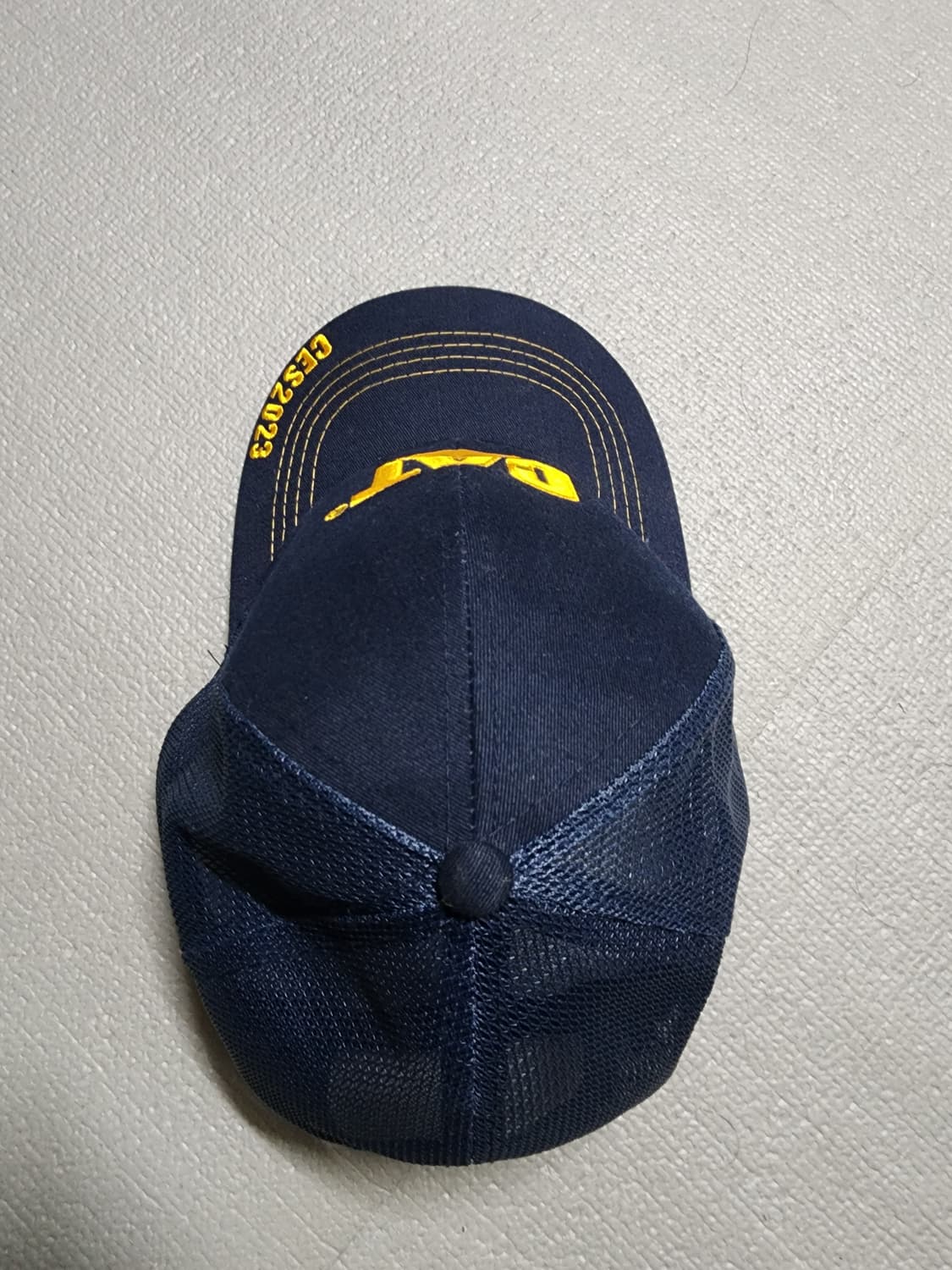 캐터필러 CAT  네이비 메쉬 볼캡 상품이미지3