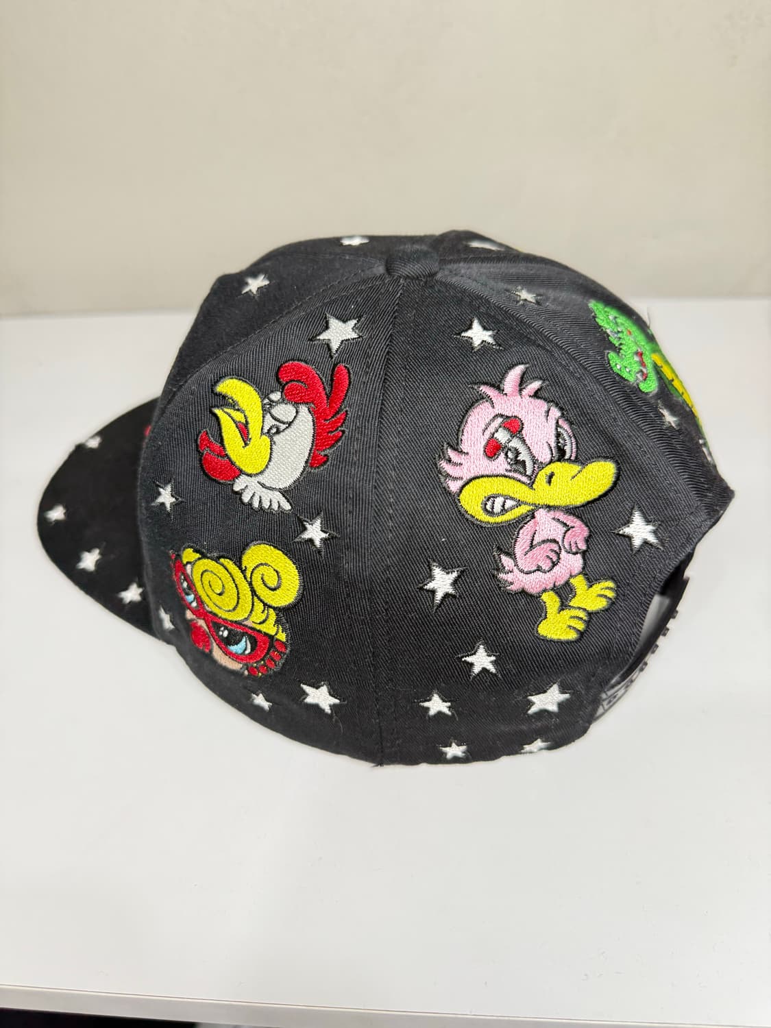 히스테릭 글래머 아카이브 무수한 별과 자수 캐릭터 패치 볼캡 모자 상품이미지2