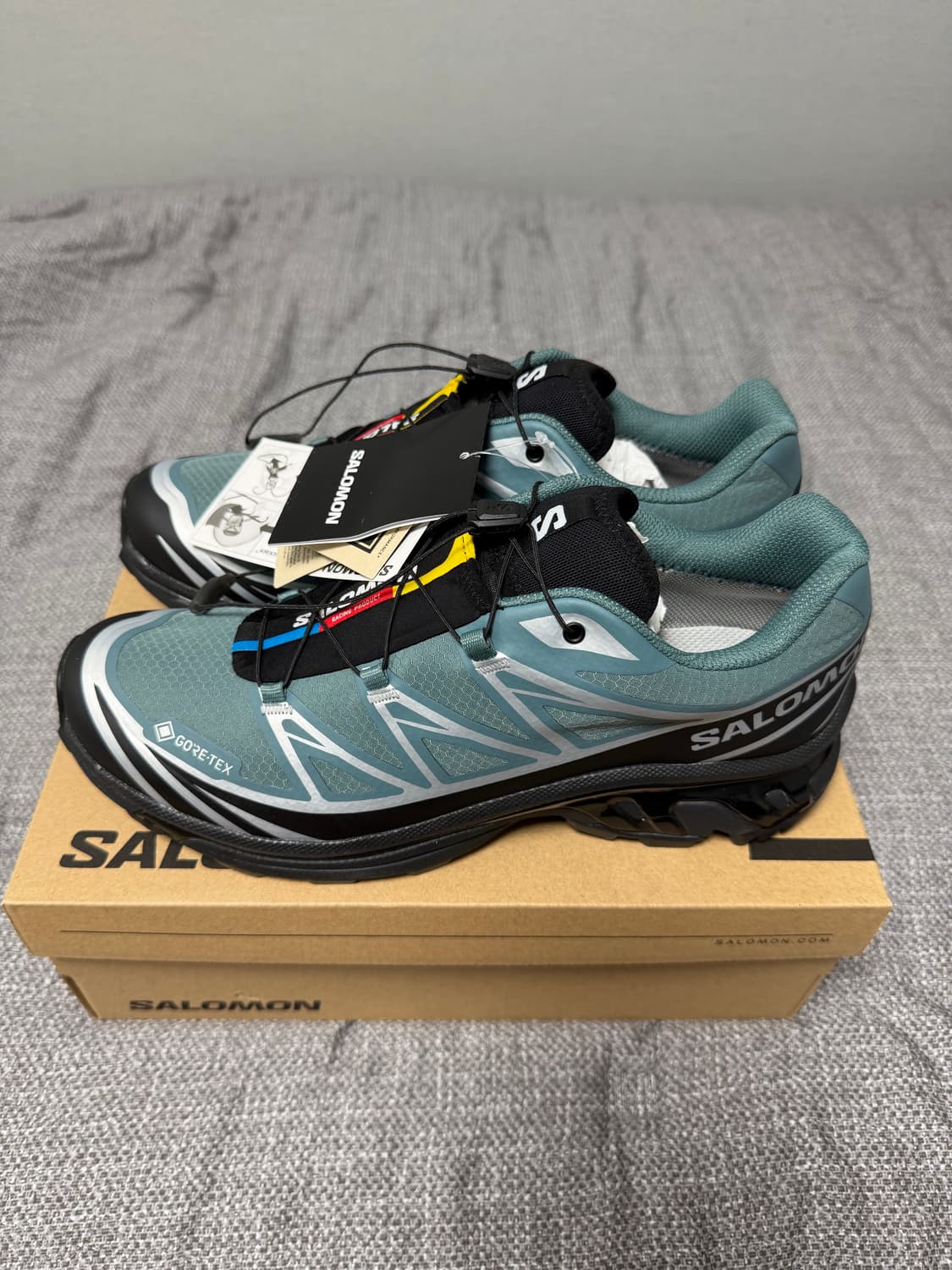 [280] 살로몬 XT-6 고어텍스 노스 아틀란틱 블랙 상품이미지1