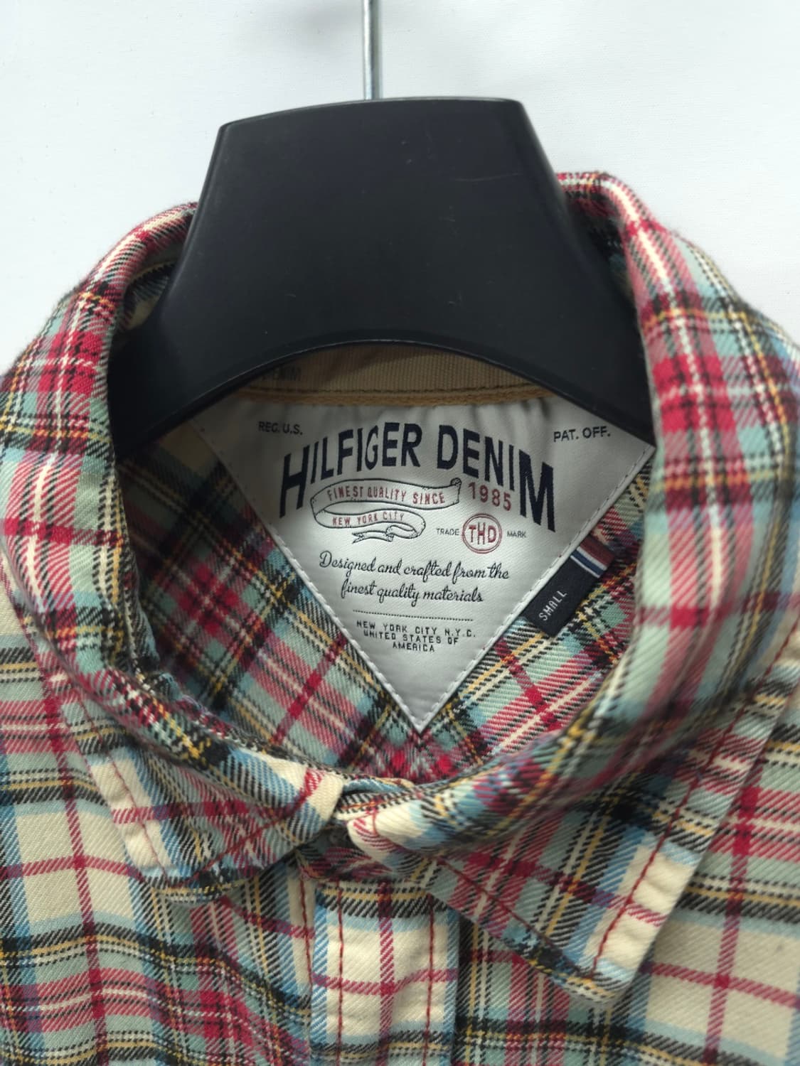 힐피거데님 워크웨어무드 체크 플란넬 셔츠 (95) 상품이미지3